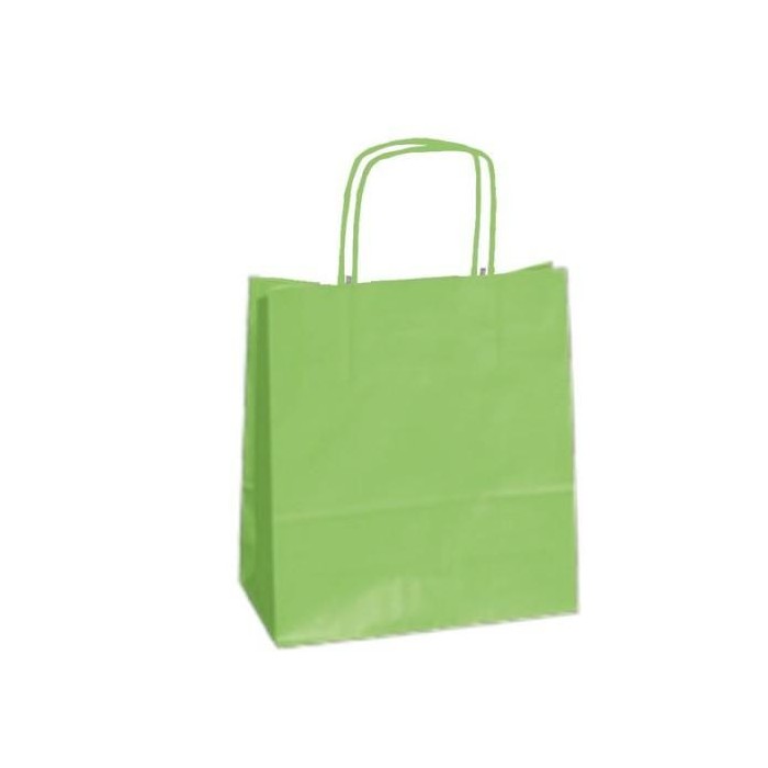 SHOPPER 22X10X29 VERDE MELA CVE GR.90